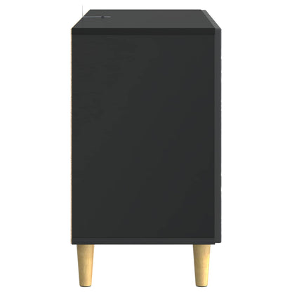 Sideboard Black 89 x 34.5 x 60 cm Engineered Wood