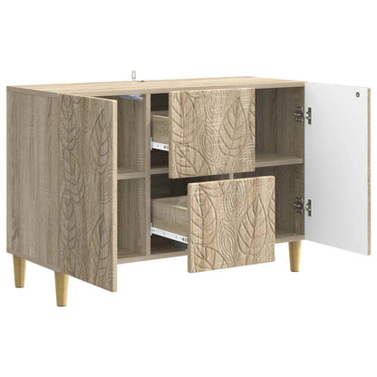 Sideboard Sonoma Oak 89 x 34.5 x 60 cm Engineered Wood