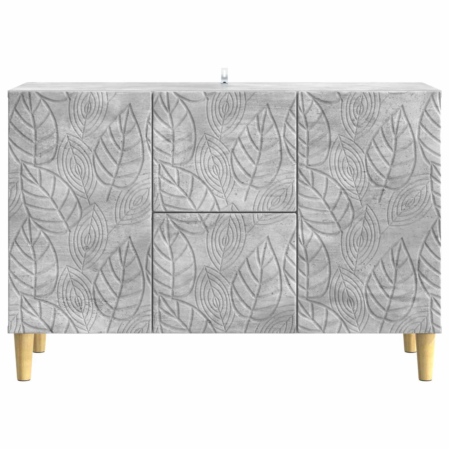 Sideboard Concrete Grey 89 x 34.5 x 60 cm Engineered Wood