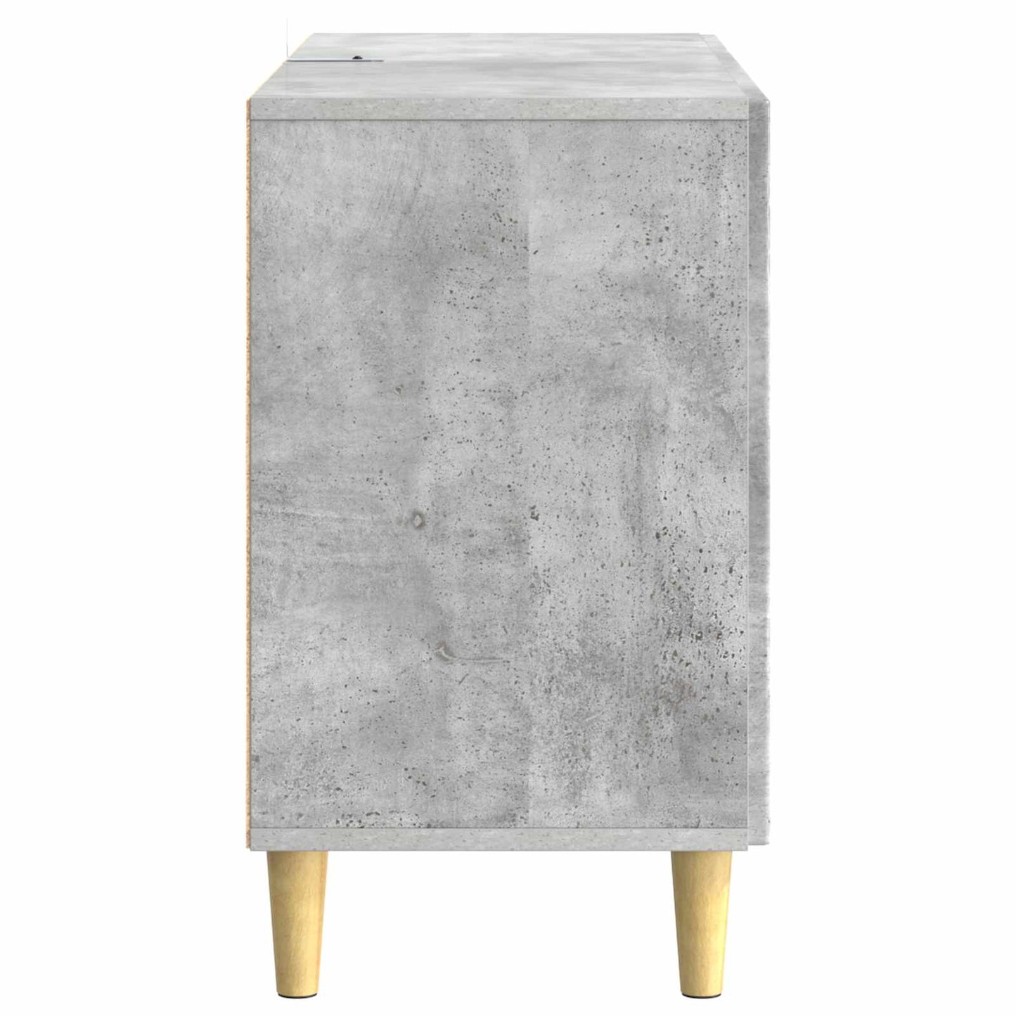 Sideboard Concrete Grey 89 x 34.5 x 60 cm Engineered Wood