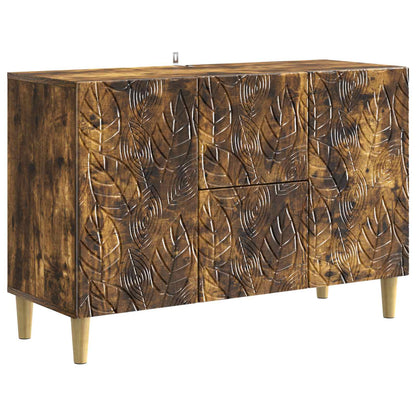Sideboard Smoked Oak 89 x 34.5 x 60 cm Engineered Wood
