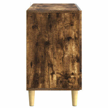 Sideboard Smoked Oak 89 x 34.5 x 60 cm Engineered Wood