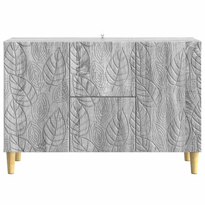Sideboard Grey Sonoma 89 x 34.5 x 60 cm Engineered Wood