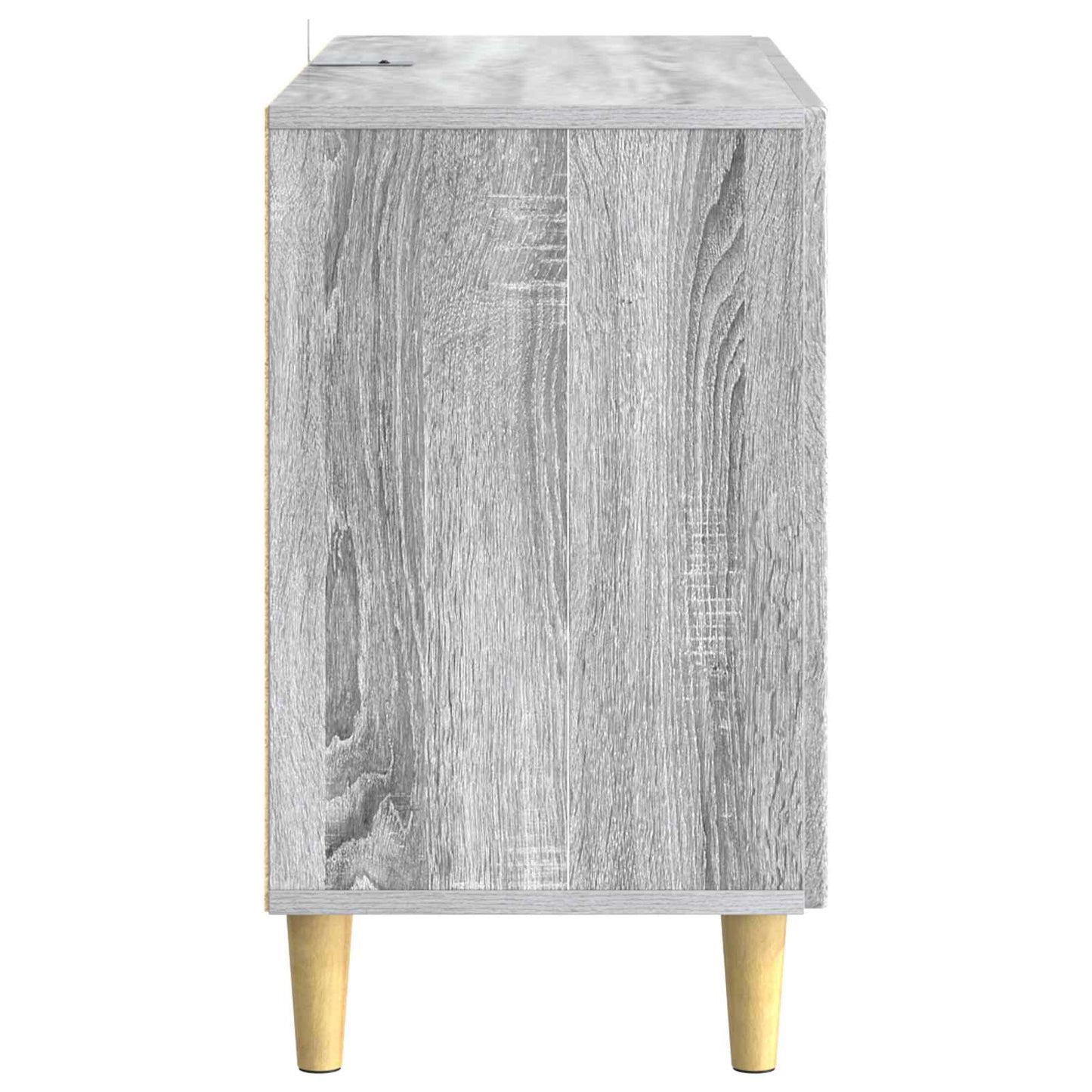 Sideboard Grey Sonoma 89 x 34.5 x 60 cm Engineered Wood