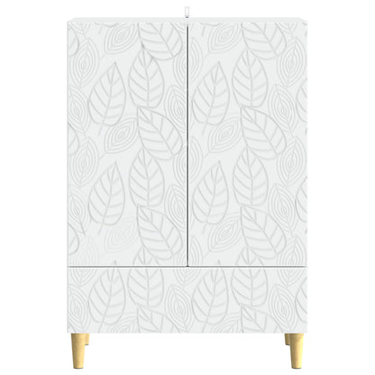 Sideboard White 66 x 34.5 x 95 cm Engineered Wood