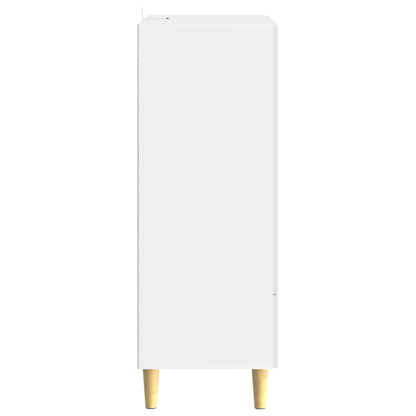 Sideboard White 66 x 34.5 x 95 cm Engineered Wood