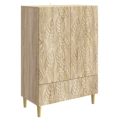 Sideboard Sonoma Oak 66 x 34.5 x 95 cm Engineered Wood