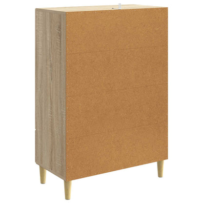 Sideboard Sonoma Oak 66 x 34.5 x 95 cm Engineered Wood