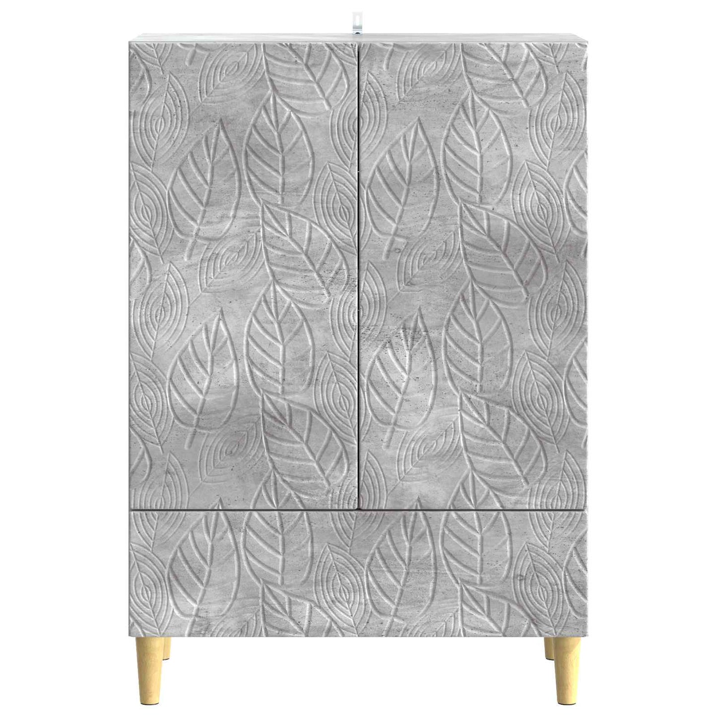 Sideboard Concrete Grey 66 x 34.5 x 95 cm Engineered Wood