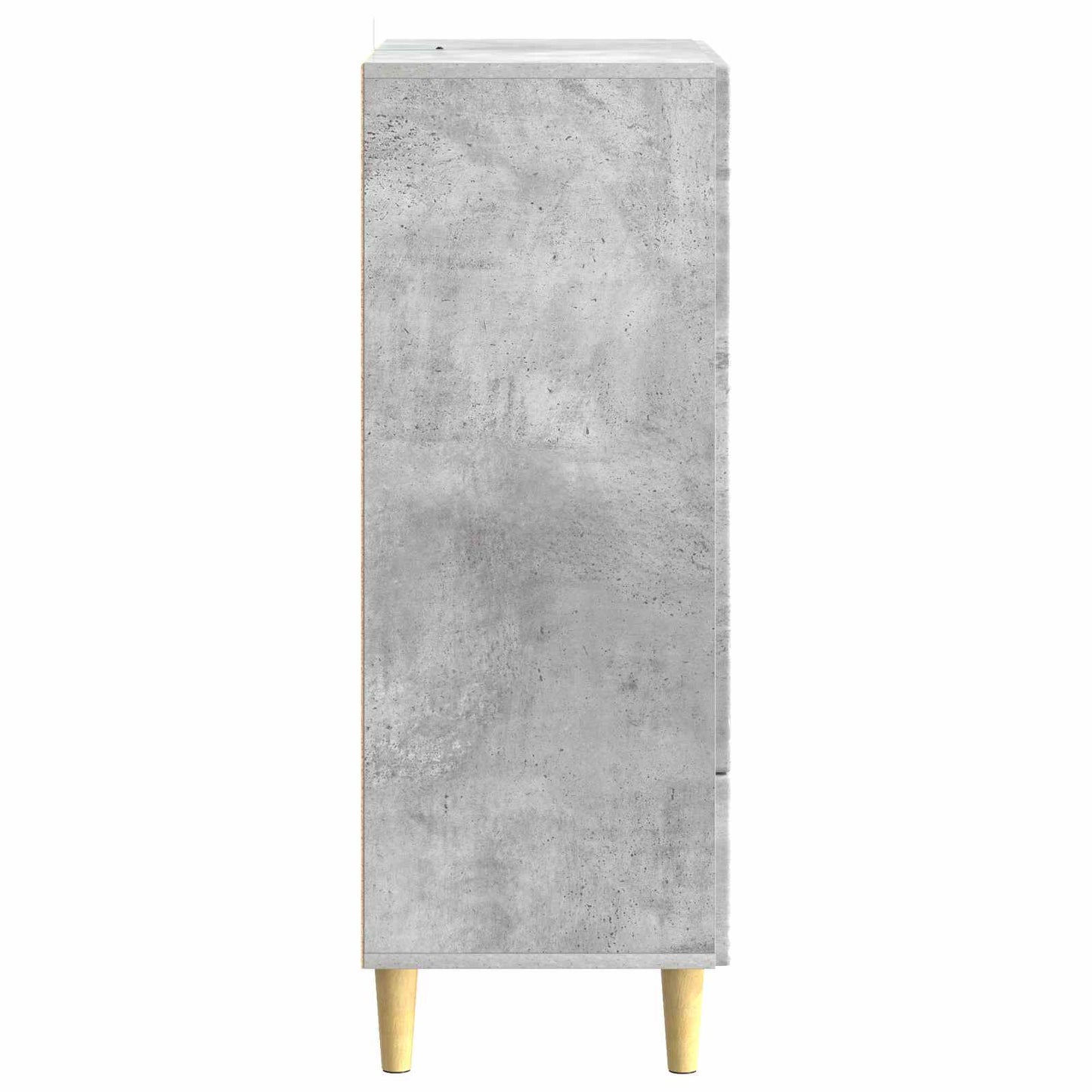 Sideboard Concrete Grey 66 x 34.5 x 95 cm Engineered Wood