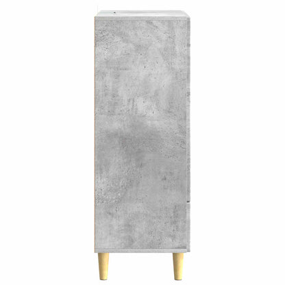 Sideboard Concrete Grey 66 x 34.5 x 95 cm Engineered Wood