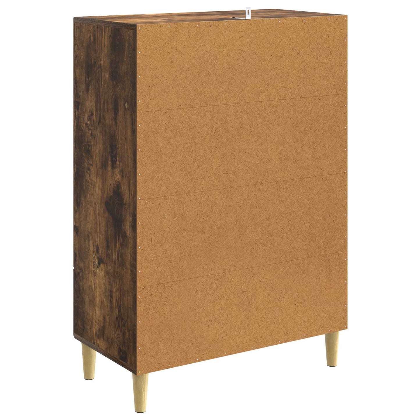Sideboard Smoked Oak 66 x 34.5 x 95 cm Engineered Wood