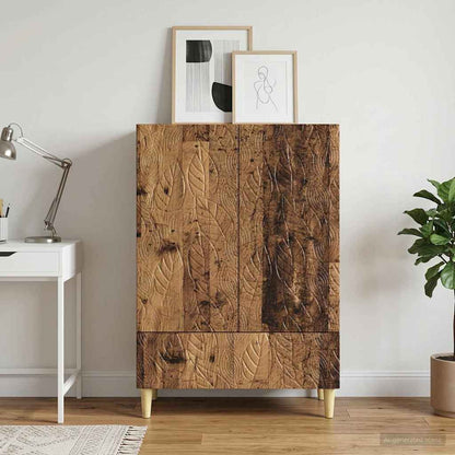 Sideboard Old Wood 66 x 34.5 x 95 cm Engineered Wood