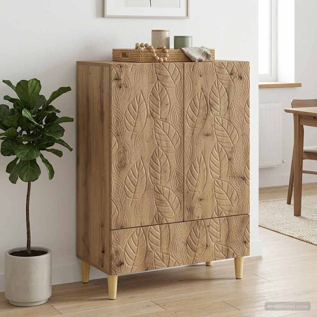 Sideboard Artisan Oak 66 x 34.5 x 95 cm Engineered Wood