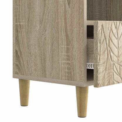 TV Cabinet 102 x 34.5 x 50 cm Sonoma Oak Engineered Wood