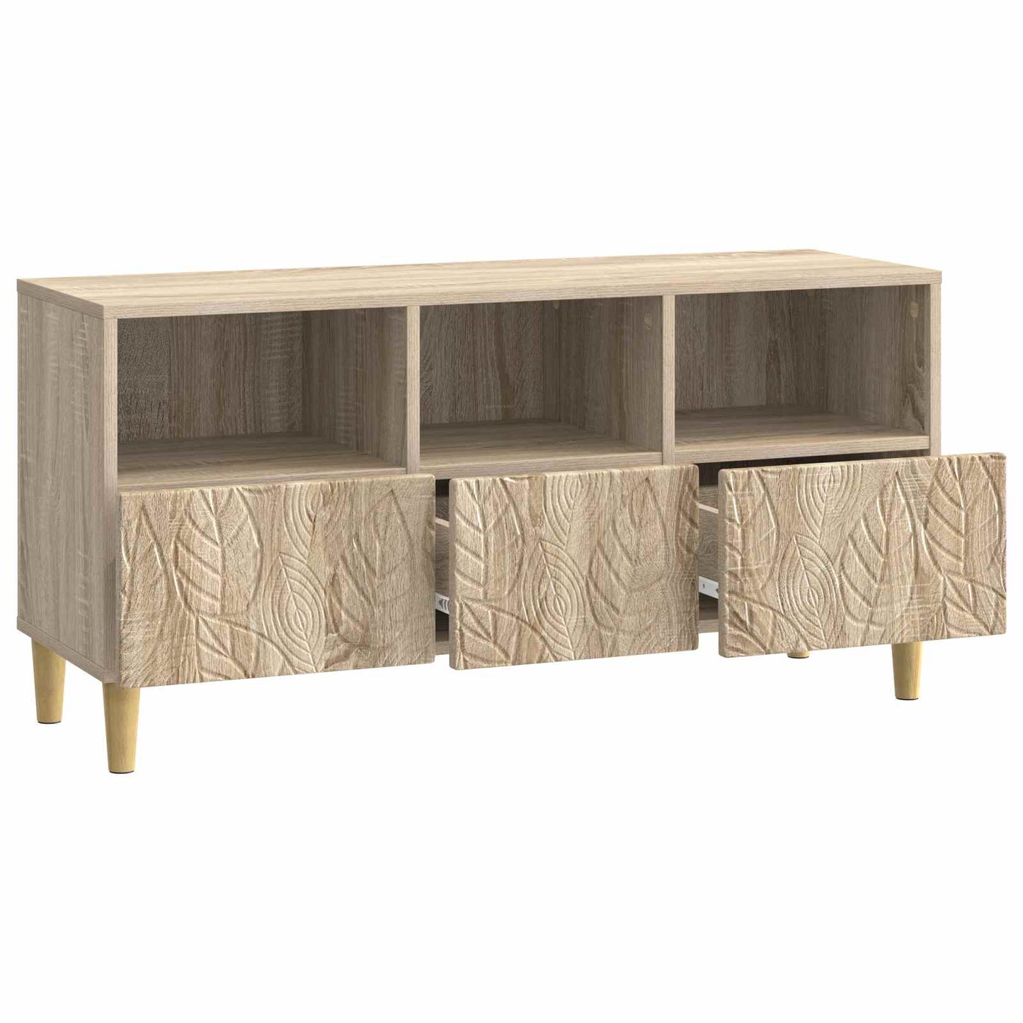 TV Cabinet 102 x 34.5 x 50 cm Sonoma Oak Engineered Wood