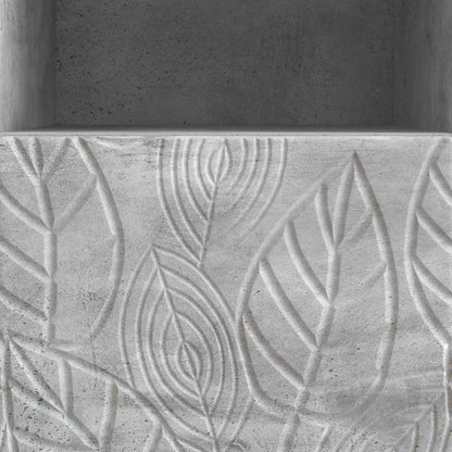 TV Cabinet 102 x 34.5 x 50 cm Concrete Grey Engineered Wood