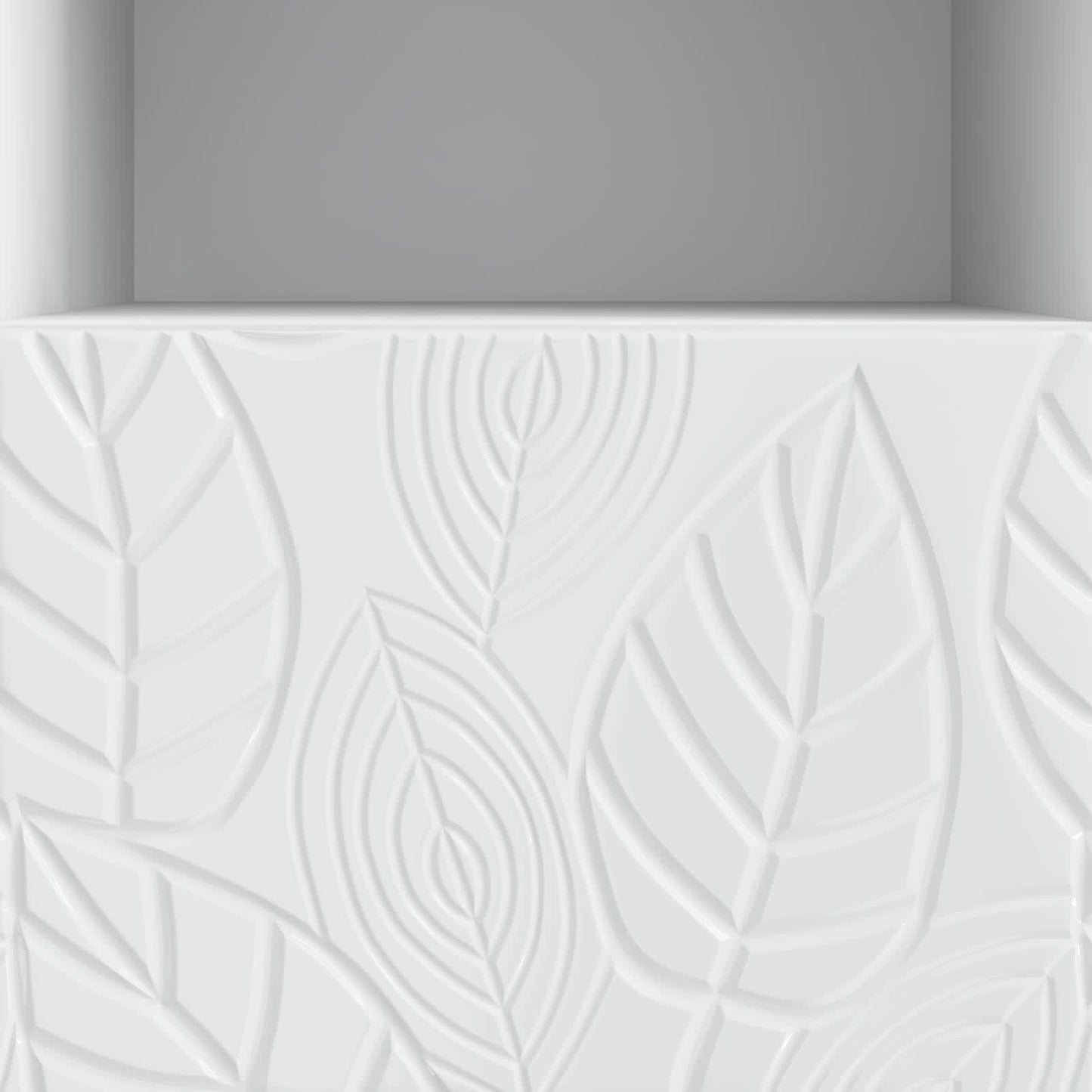 TV Cabinet 102 x 34.5 x 50 cm High Gloss White Engineered Wood
