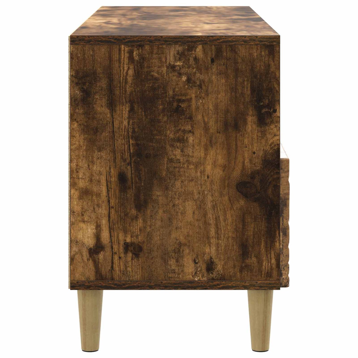 TV Cabinet 102 x 34.5 x 50 cm Smoked Oak Engineered Wood