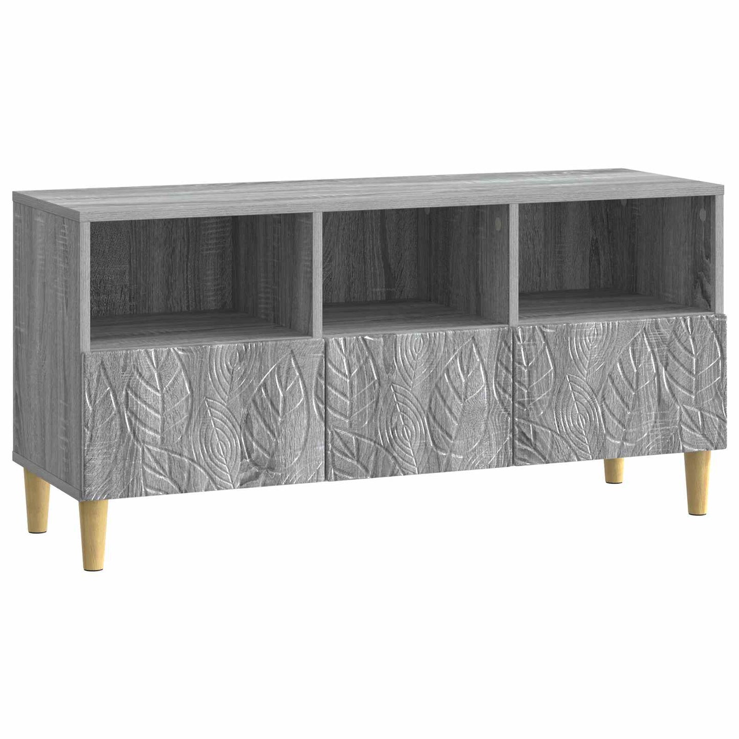 TV Cabinet 102 x 34.5 x 50 cm Grey Sonoma Engineered Wood