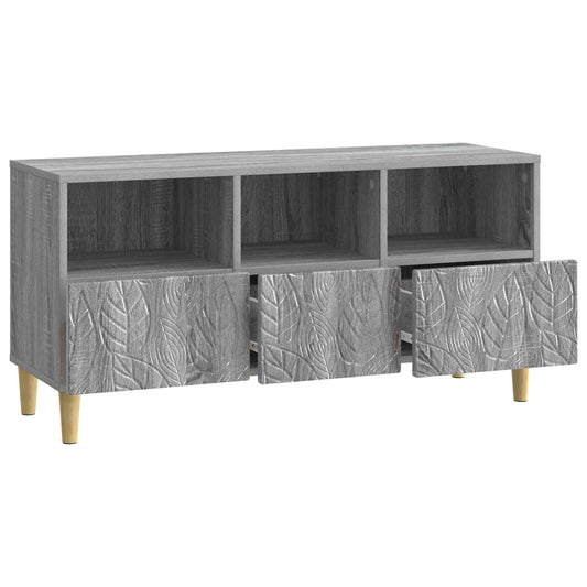 TV Cabinet 102 x 34.5 x 50 cm Grey Sonoma Engineered Wood