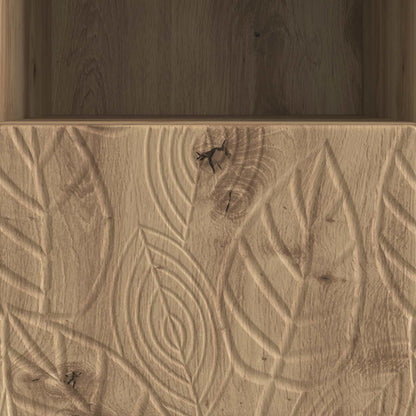 TV Cabinet 102 x 34.5 x 50 cm Artisan Oak Engineered Wood