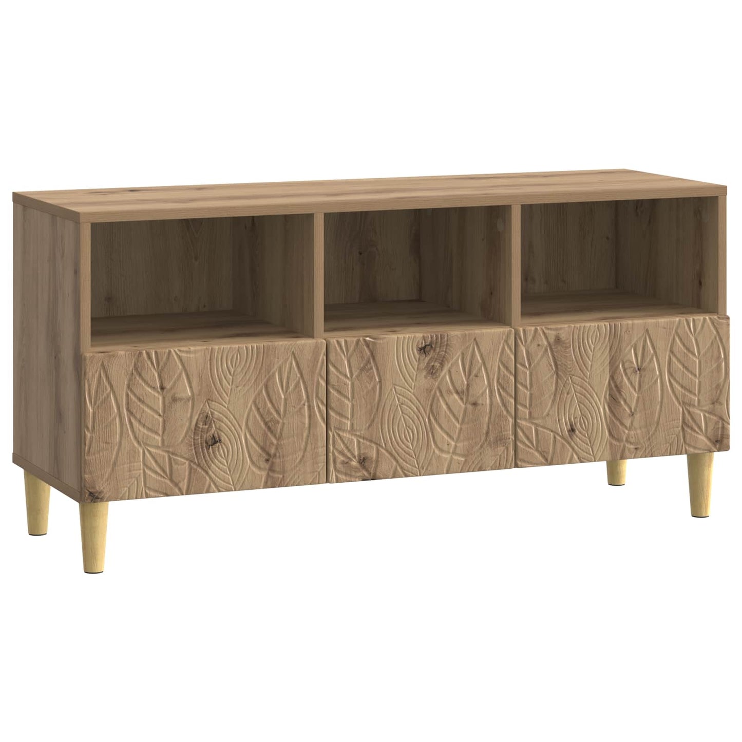 TV Cabinet 102 x 34.5 x 50 cm Artisan Oak Engineered Wood