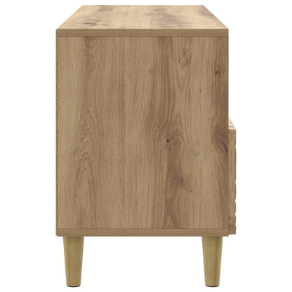 TV Cabinet 102 x 34.5 x 50 cm Artisan Oak Engineered Wood
