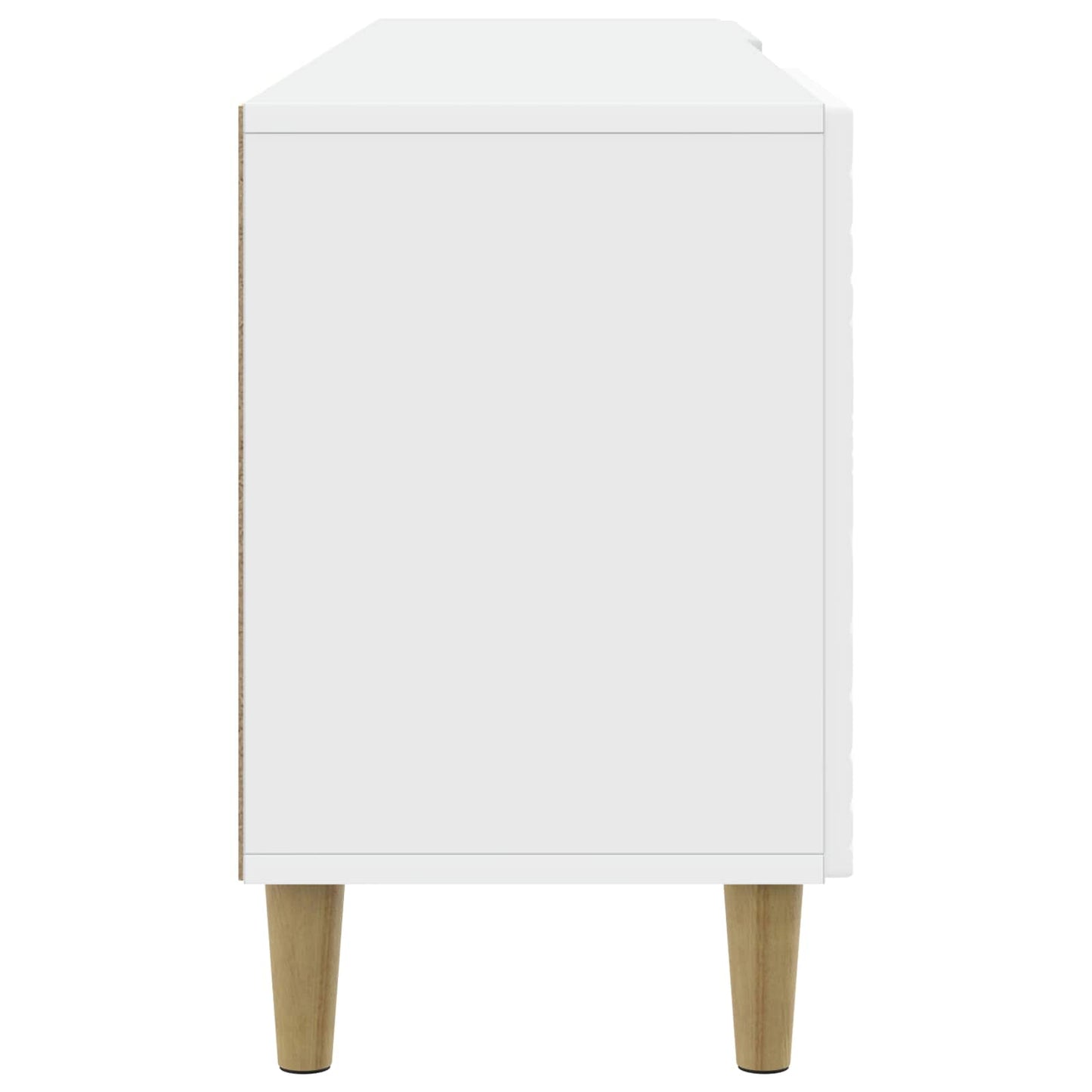 TV Cabinet 150 x 31 x 50 cm White Engineered Wood