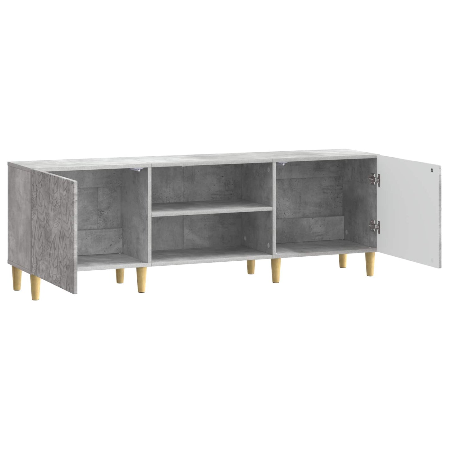 TV Cabinet 150 x 31 x 50 cm Concrete Grey Engineered Wood
