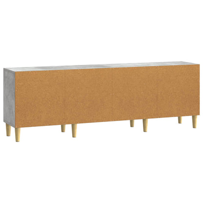 TV Cabinet 150 x 31 x 50 cm Concrete Grey Engineered Wood