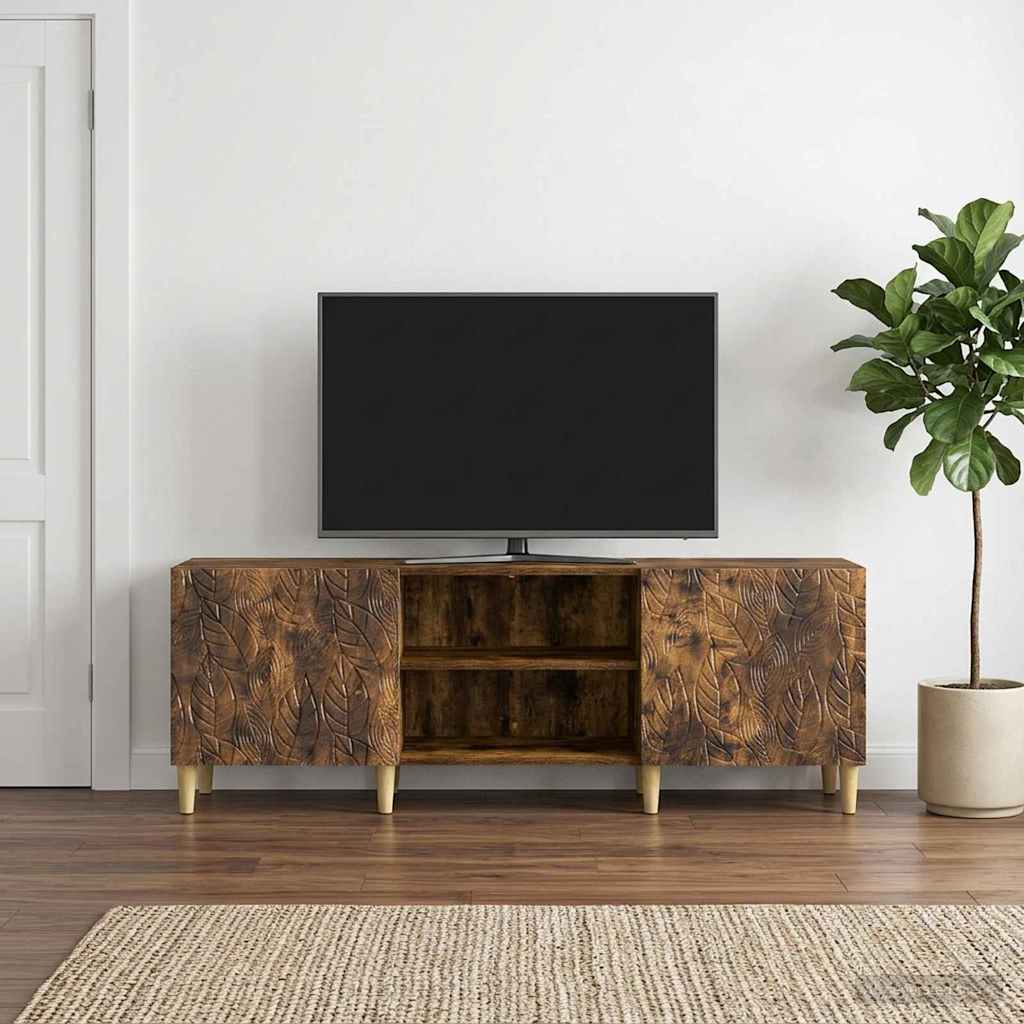 TV Cabinet 150 x 31 x 50 cm Smoked Oak Engineered Wood