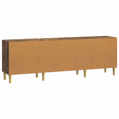 TV Cabinet 150 x 31 x 50 cm Smoked Oak Engineered Wood