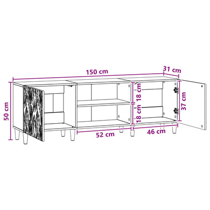 TV Cabinet 150 x 31 x 50 cm Artisan Oak Engineered Wood