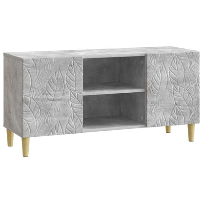 TV Cabinet 102 x 34.5 x 50 cm Concrete Grey Engineered Wood
