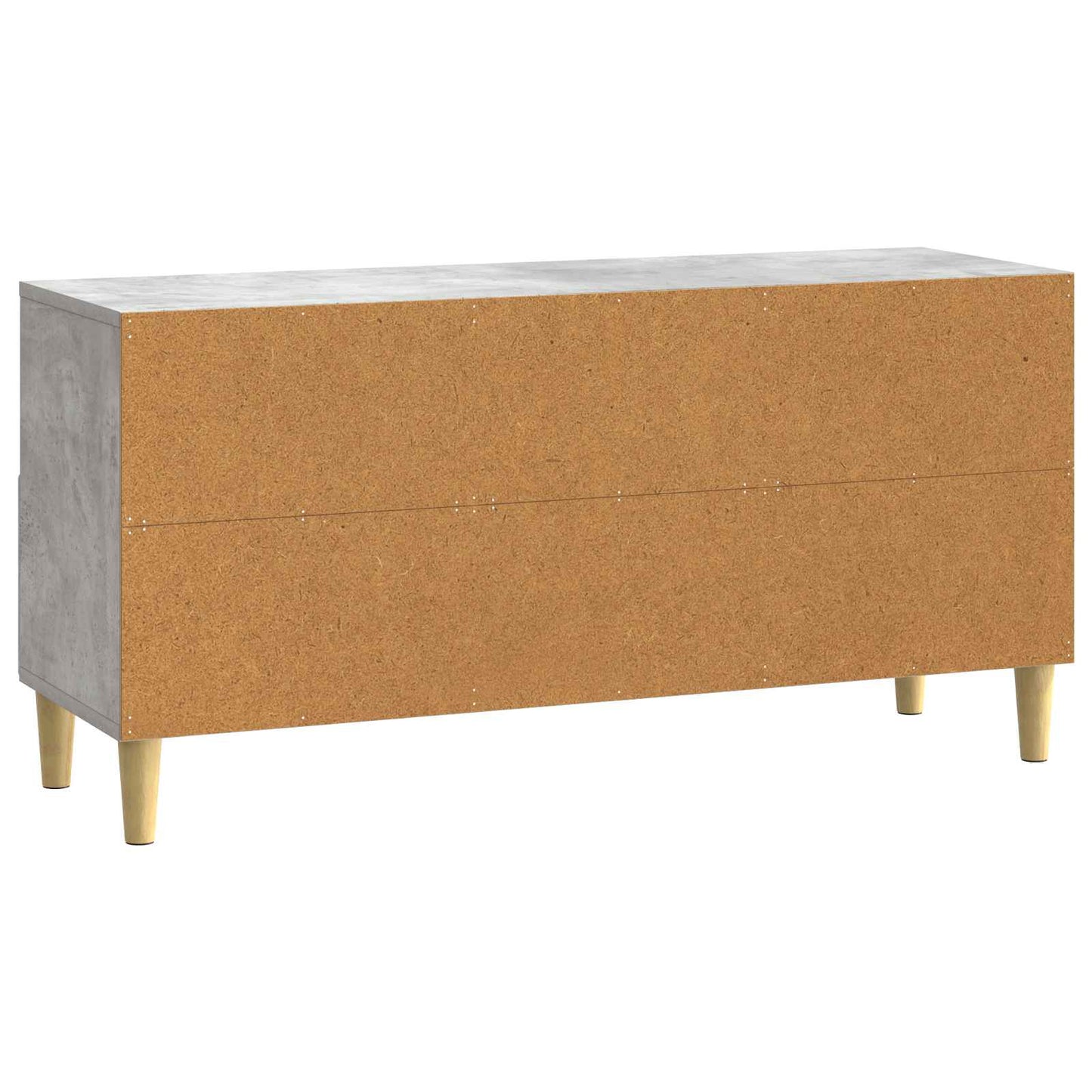 TV Cabinet 102 x 34.5 x 50 cm Concrete Grey Engineered Wood