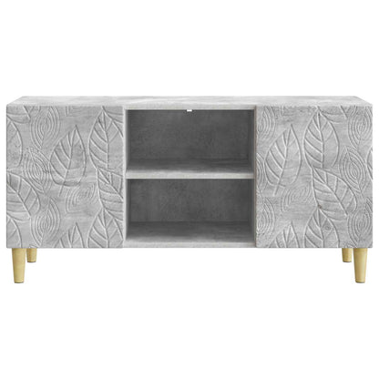 TV Cabinet 102 x 34.5 x 50 cm Concrete Grey Engineered Wood