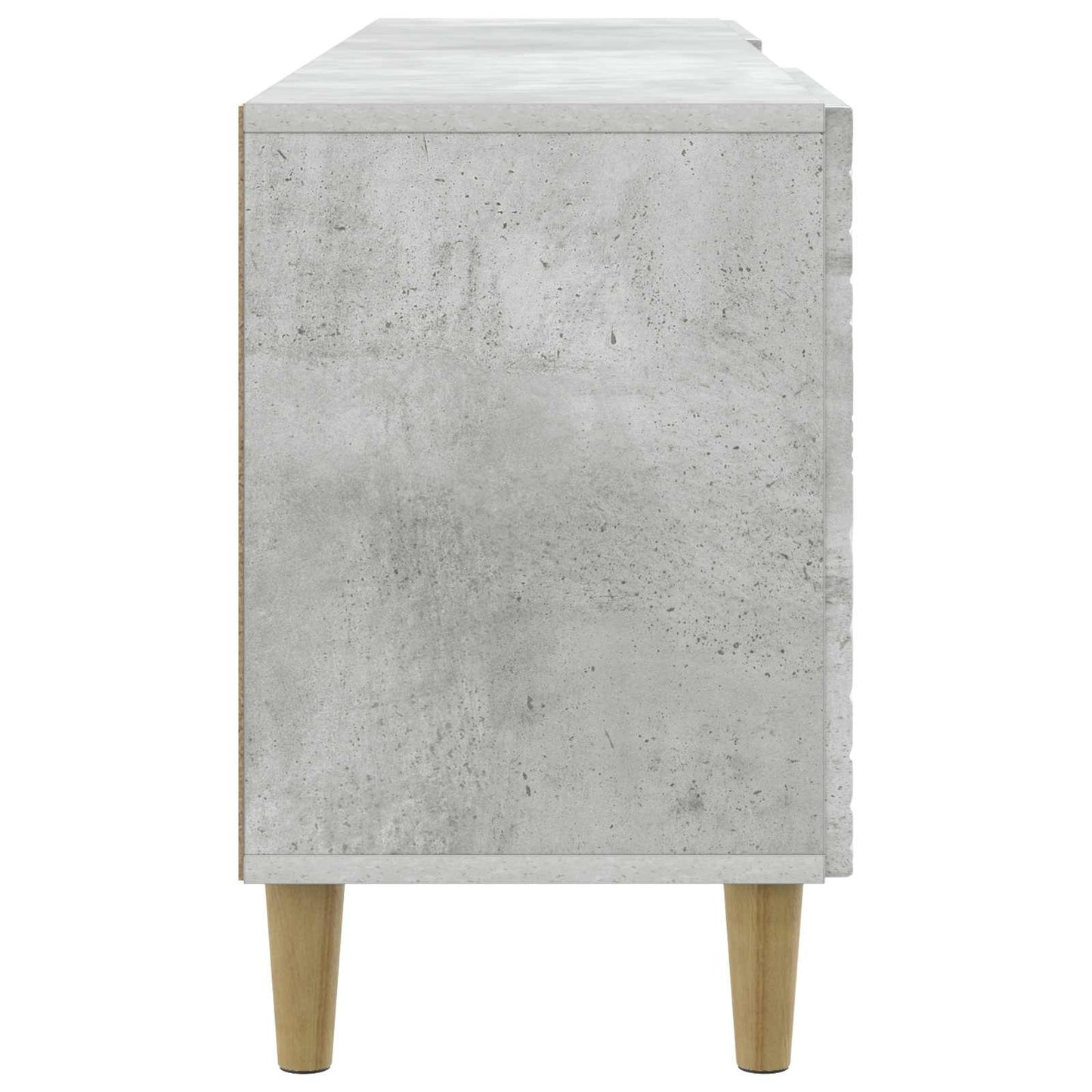 TV Cabinet 102 x 34.5 x 50 cm Concrete Grey Engineered Wood