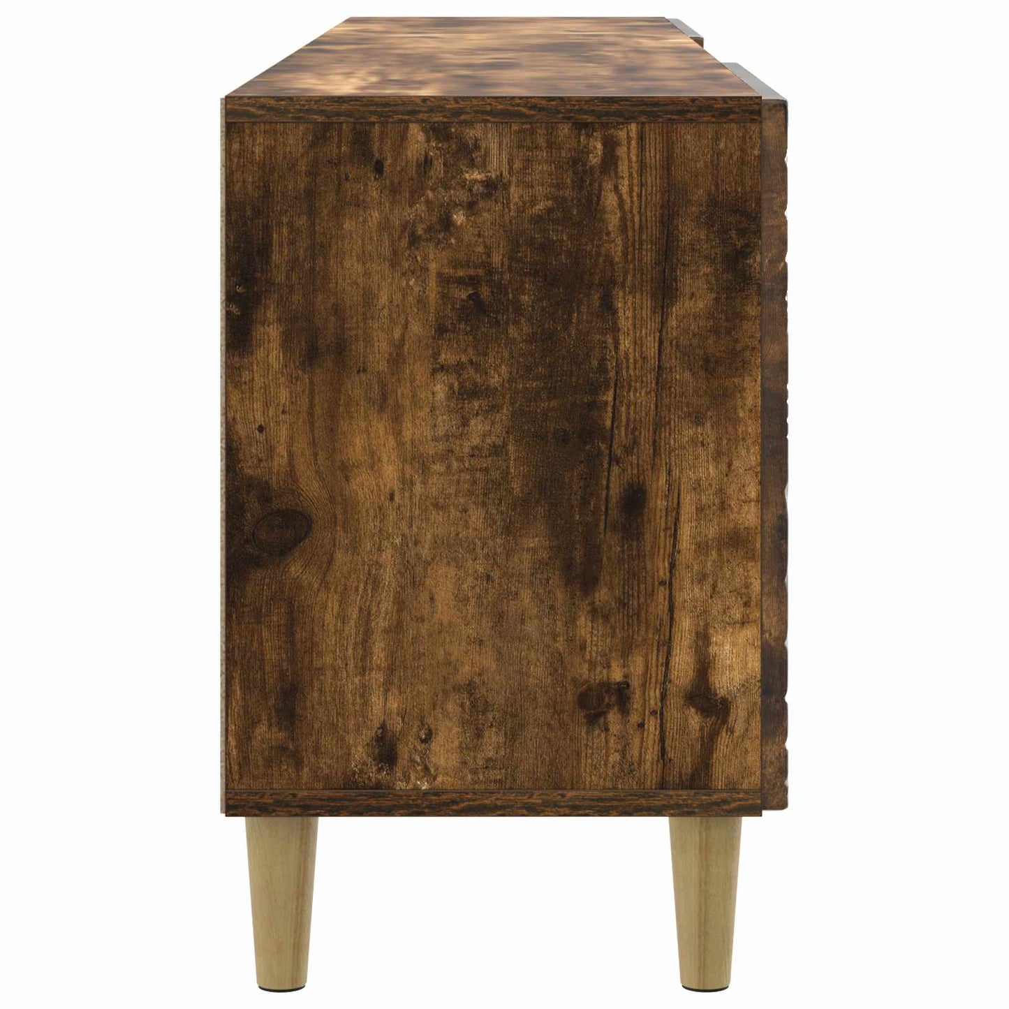 TV Cabinet 102 x 34.5 x 50 cm Smoked Oak Engineered Wood