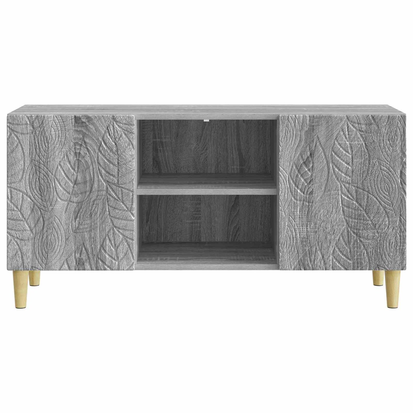 TV Cabinet 102 x 34.5 x 50 cm Grey Sonoma Engineered Wood