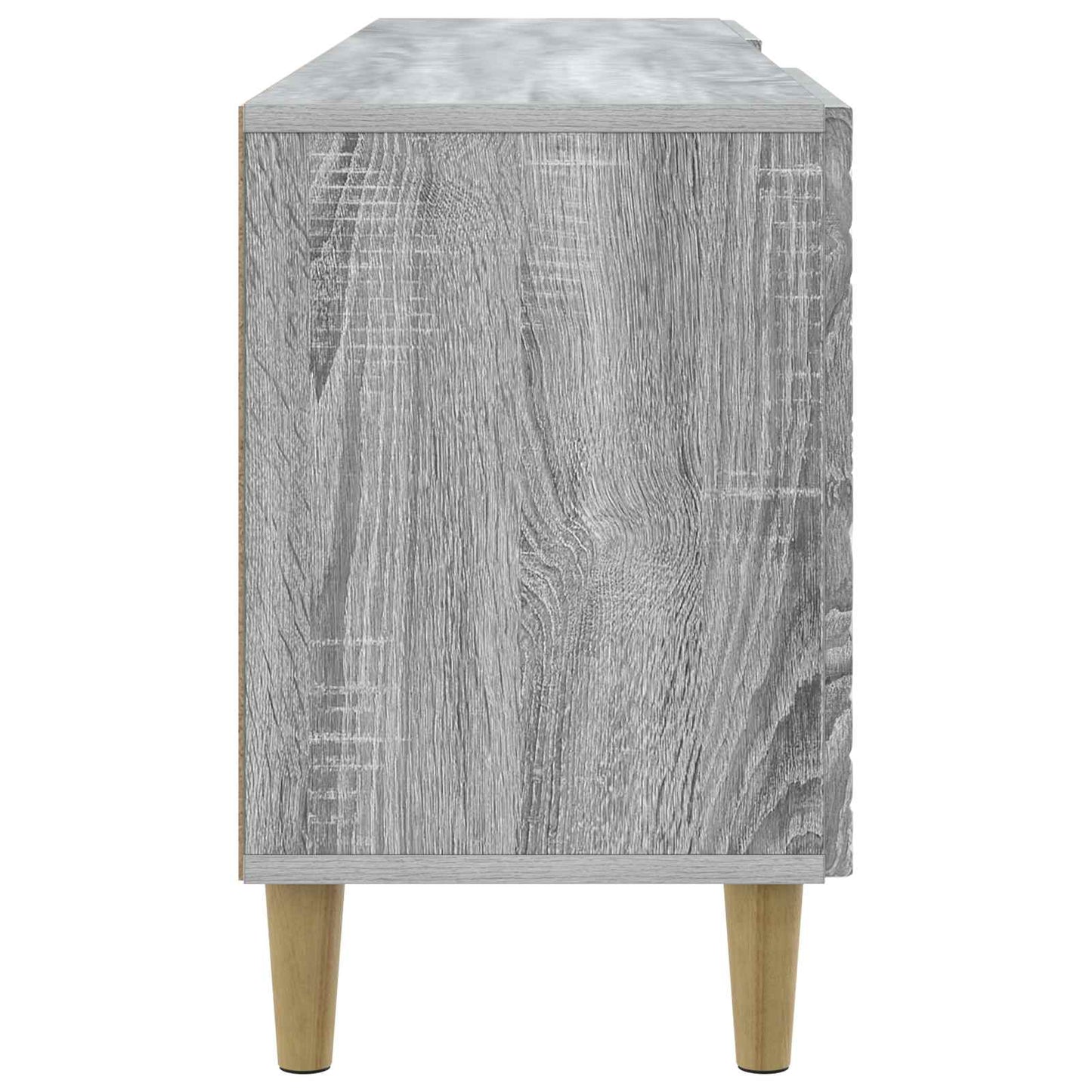TV Cabinet 102 x 34.5 x 50 cm Grey Sonoma Engineered Wood