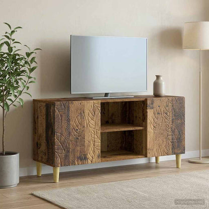 TV Cabinet 102 x 34.5 x 50 cm Old Wood Engineered Wood