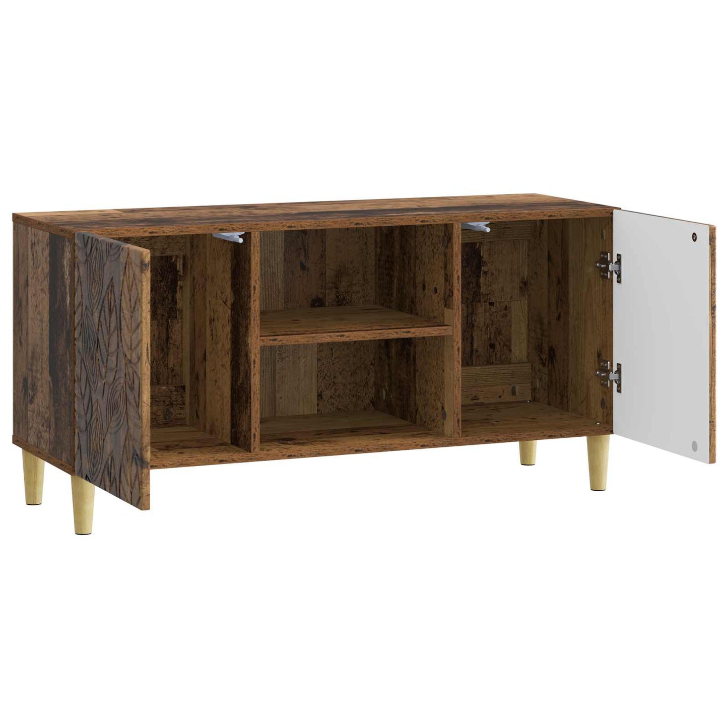 TV Cabinet 102 x 34.5 x 50 cm Old Wood Engineered Wood