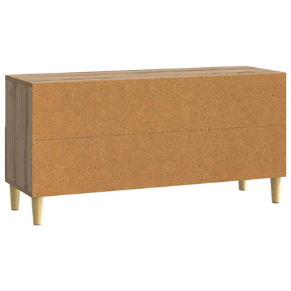 TV Cabinet 102 x 34.5 x 50 cm Artisan Oak Engineered Wood