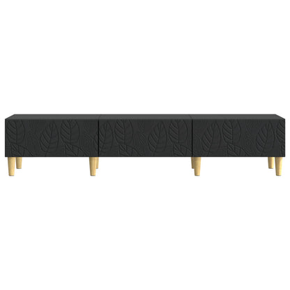 TV Cabinet 147 x 34.5 x 30 cm Black Engineered Wood