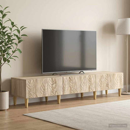 TV Cabinet 147 x 34.5 x 30 cm Sonoma Oak Engineered Wood