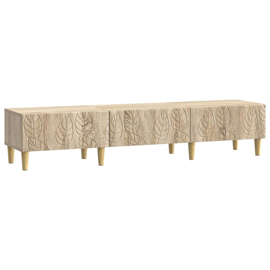 TV Cabinet 147 x 34.5 x 30 cm Sonoma Oak Engineered Wood
