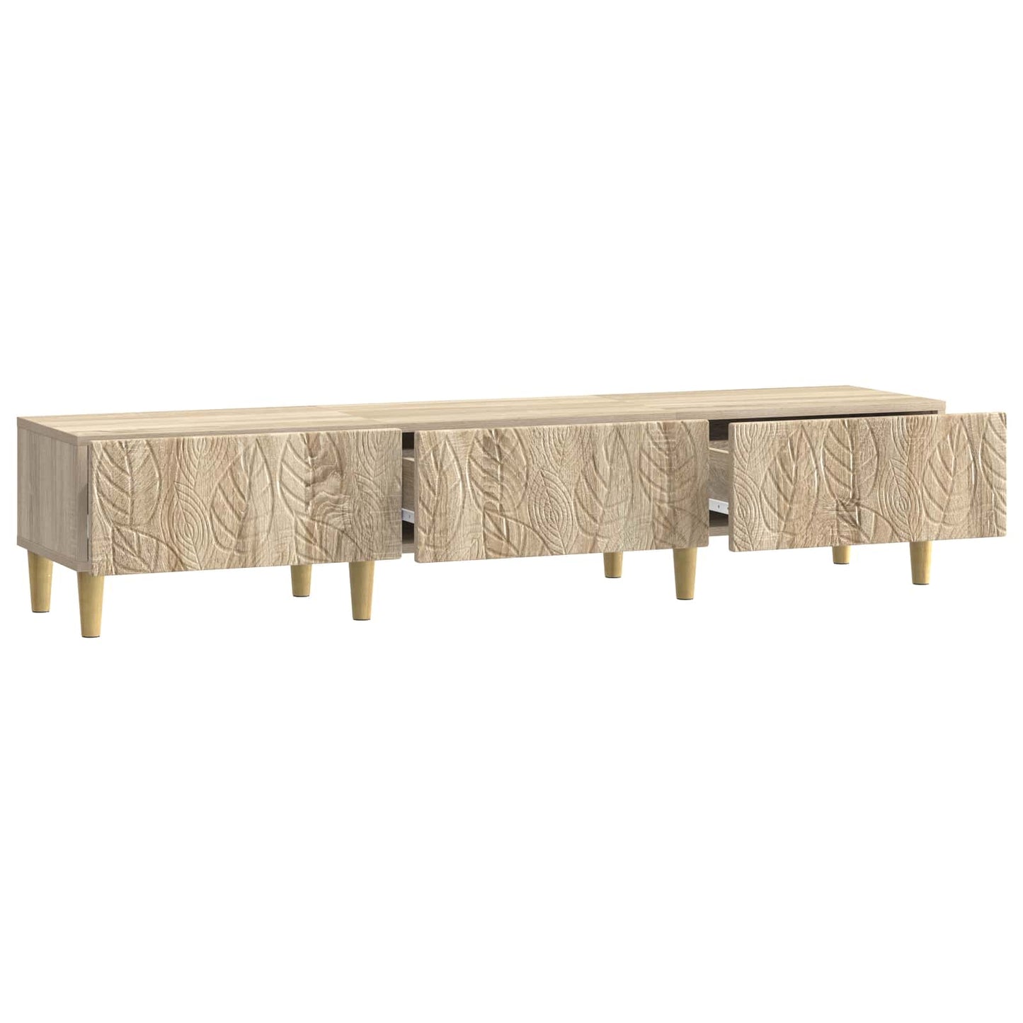 TV Cabinet 147 x 34.5 x 30 cm Sonoma Oak Engineered Wood