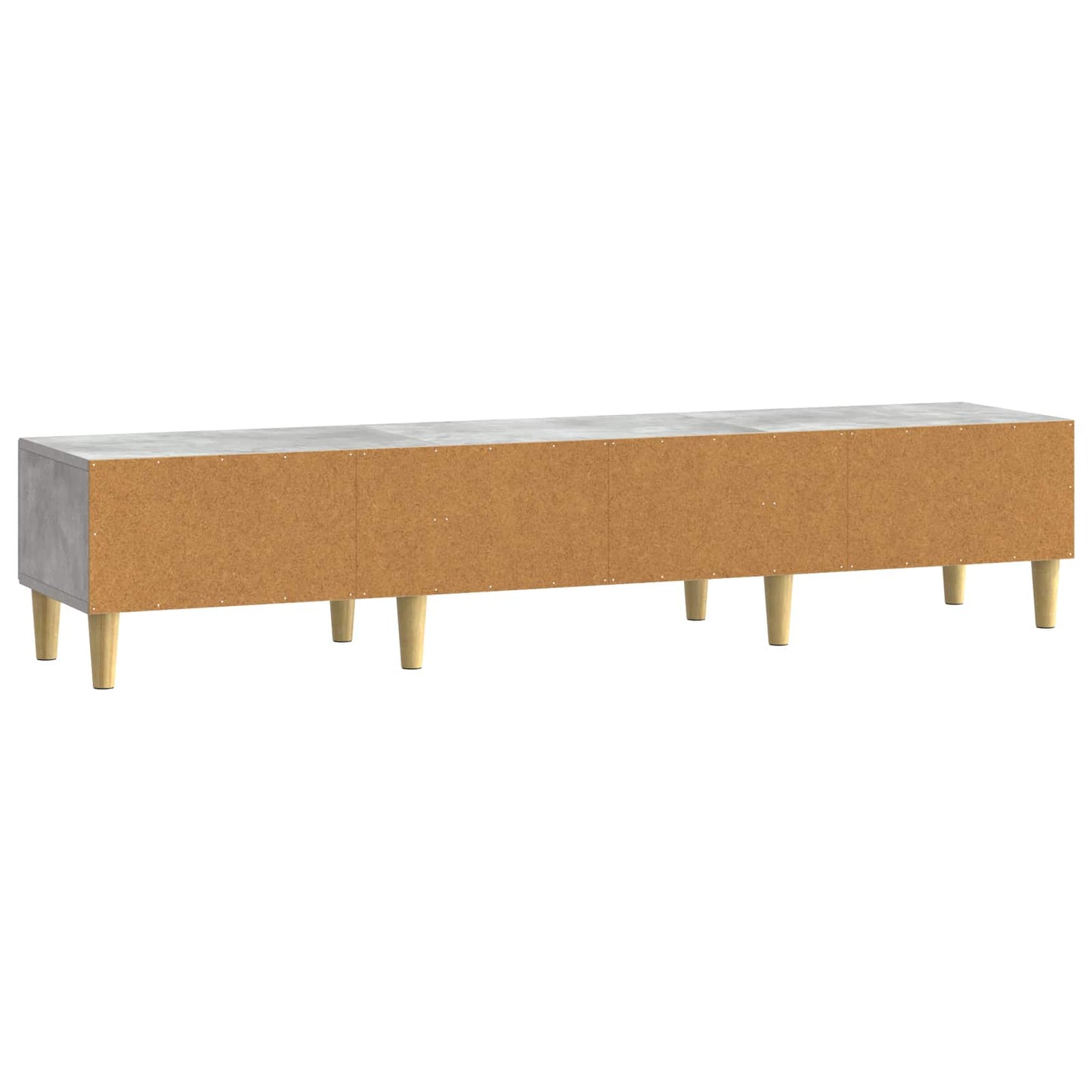 TV Cabinet 147 x 34.5 x 30 cm Concrete Grey Engineered Wood