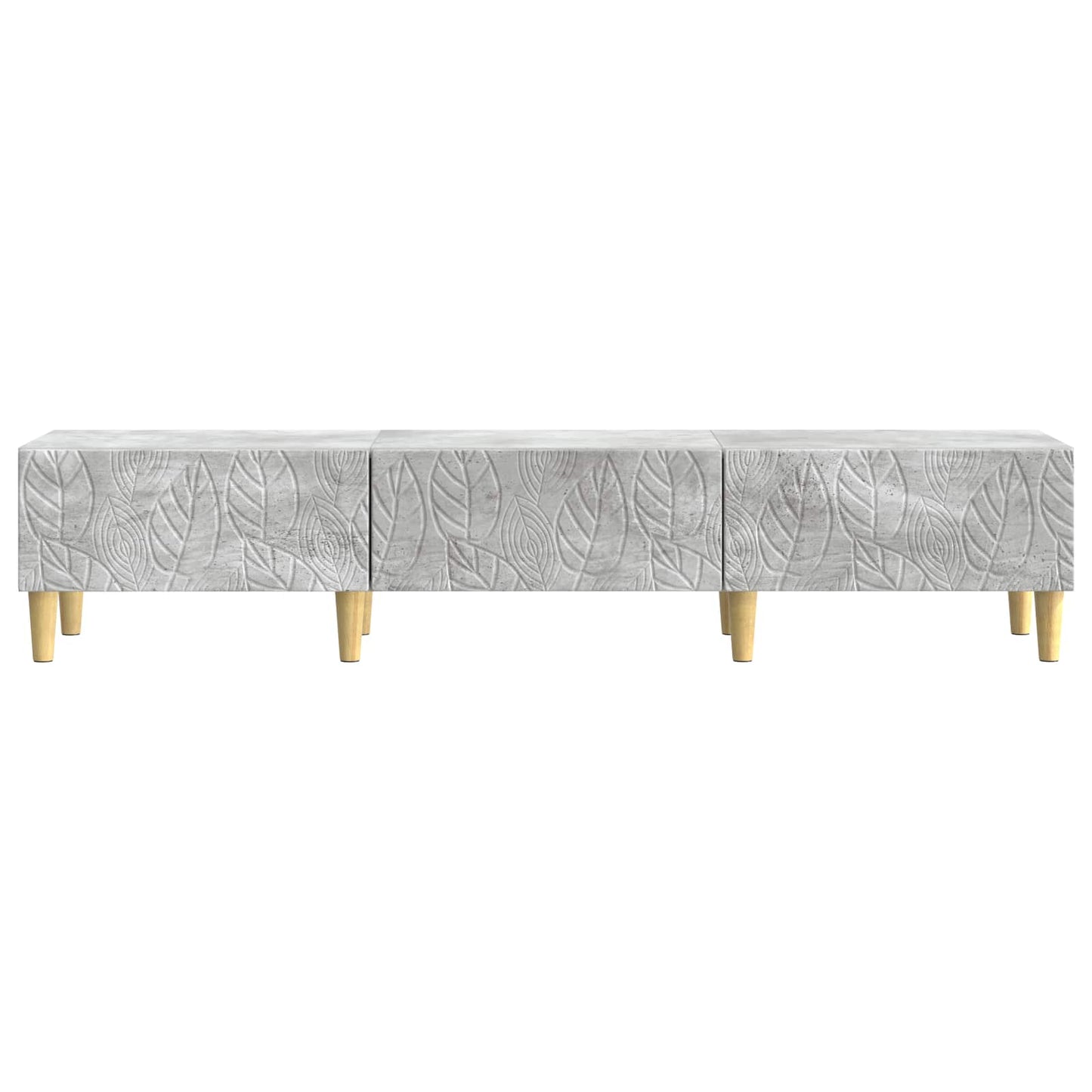 TV Cabinet 147 x 34.5 x 30 cm Concrete Grey Engineered Wood